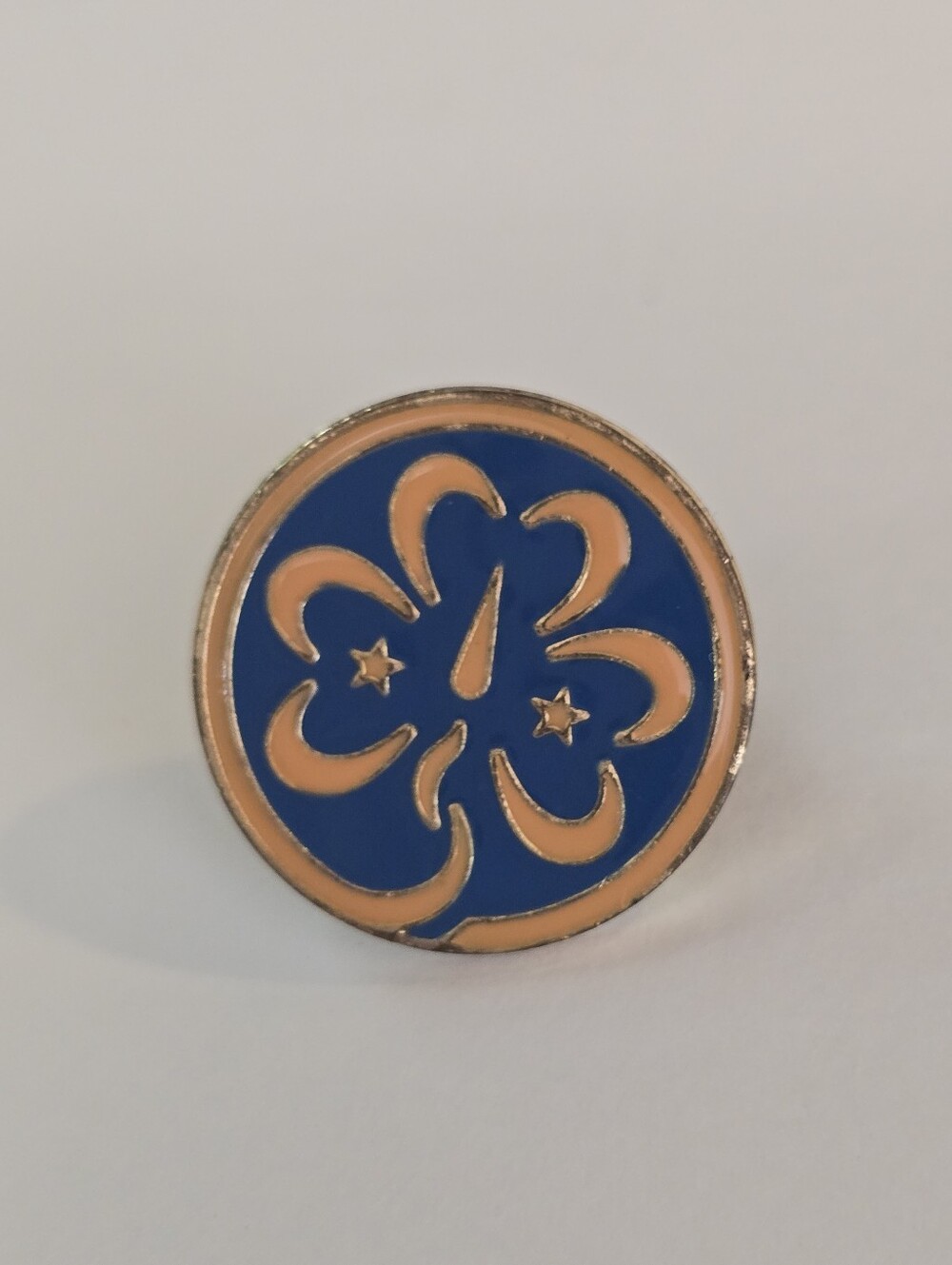 Vintage Girl Scout Enamel Pin